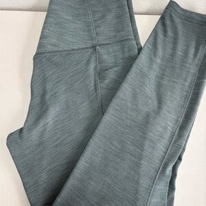 Athleta High-Rise Performance Leggings — Heathered Teal